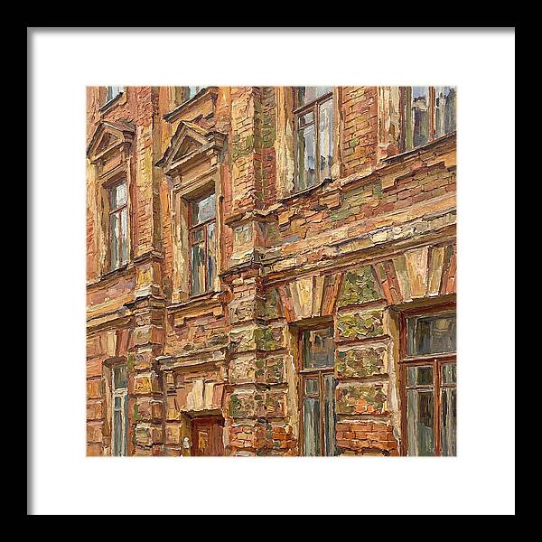 Brick Building Facade