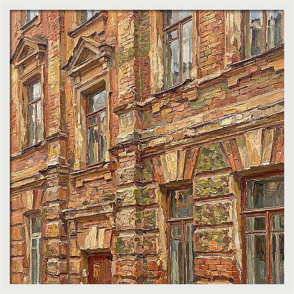 Brick Building Facade