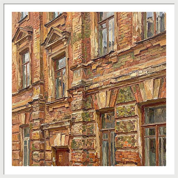 Brick Building Facade