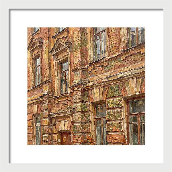 Brick Building Facade