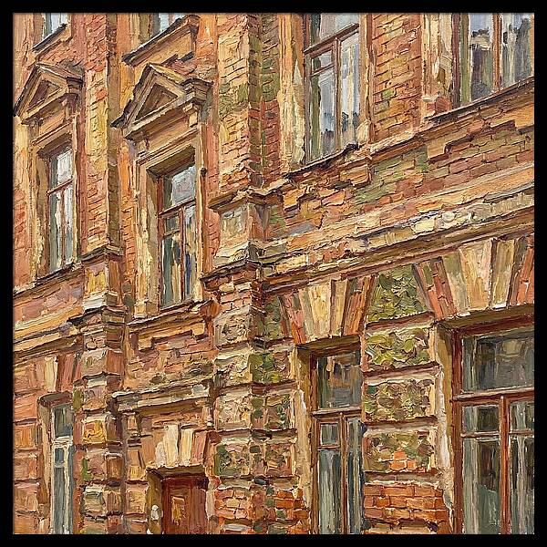 Brick Building Facade