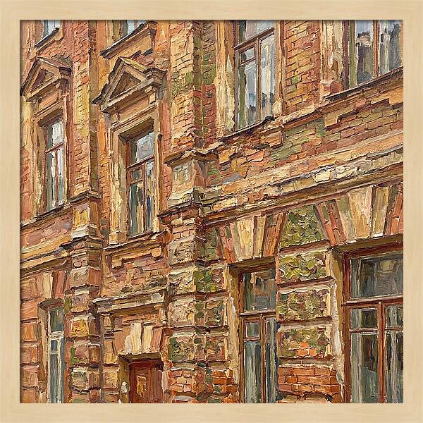 Brick Building Facade