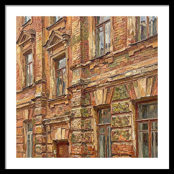 Brick Building Facade