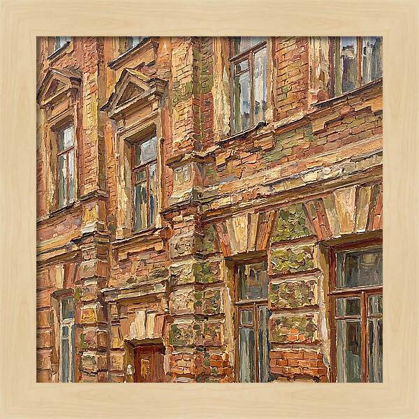 Brick Building Facade