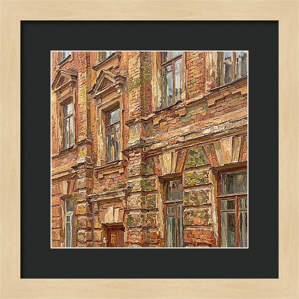 Brick Building Facade
