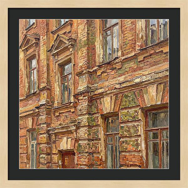 Brick Building Facade