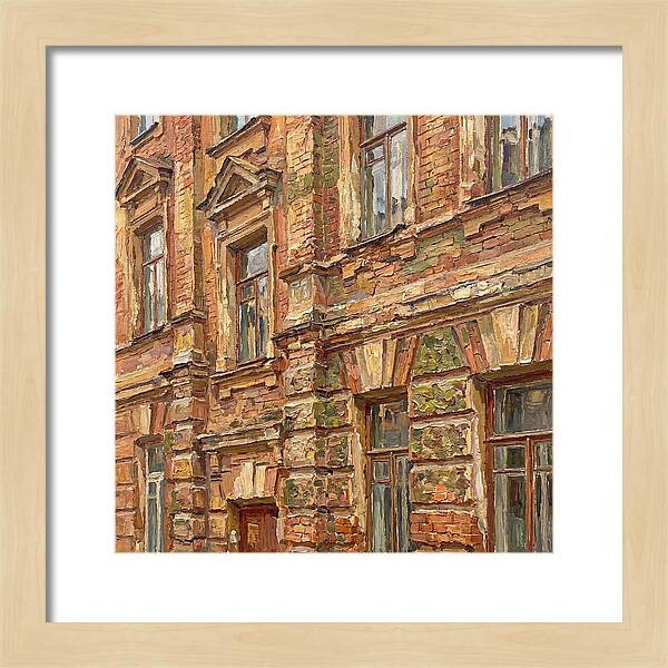 Brick Building Facade