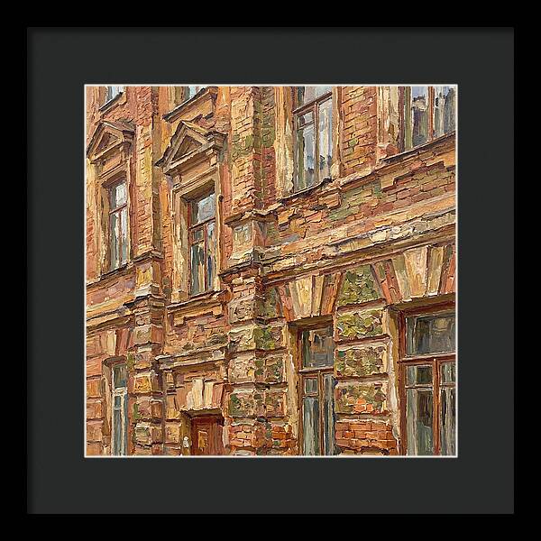 Brick Building Facade