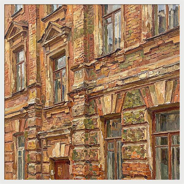 Brick Building Facade