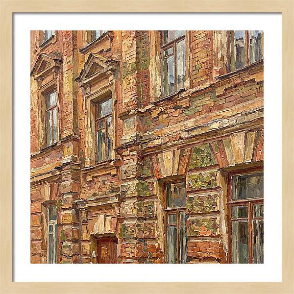 Brick Building Facade