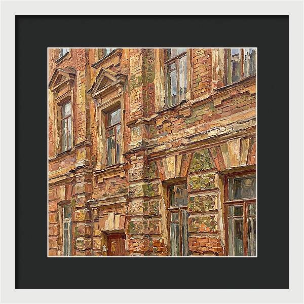 Brick Building Facade