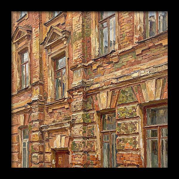 Brick Building Facade