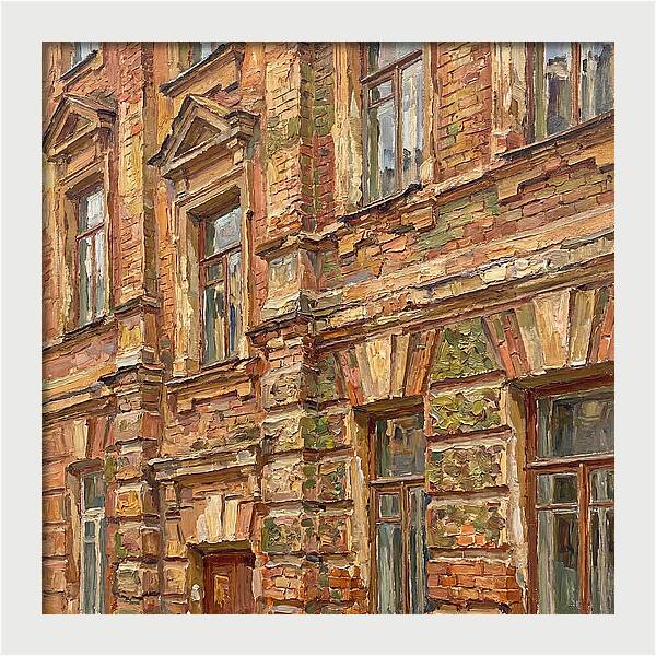 Brick Building Facade