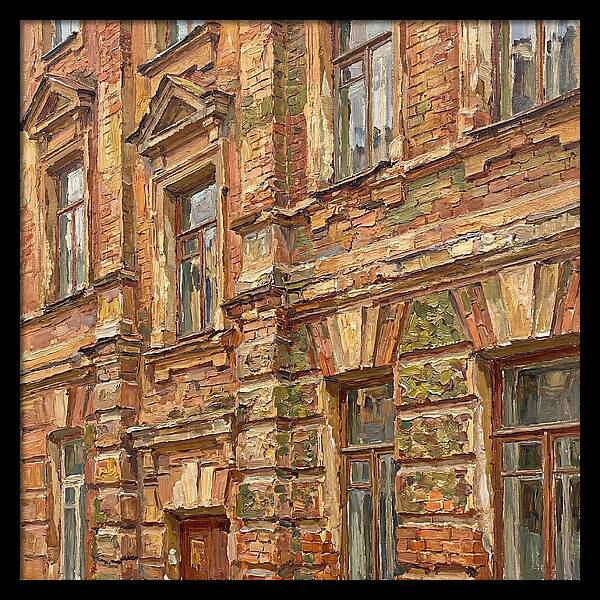Brick Building Facade