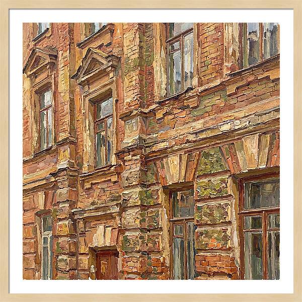 Brick Building Facade