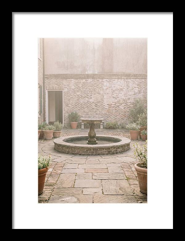Brick Courtyard Serenity