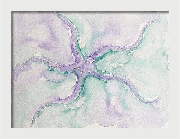 Brittle Star In Watercolor