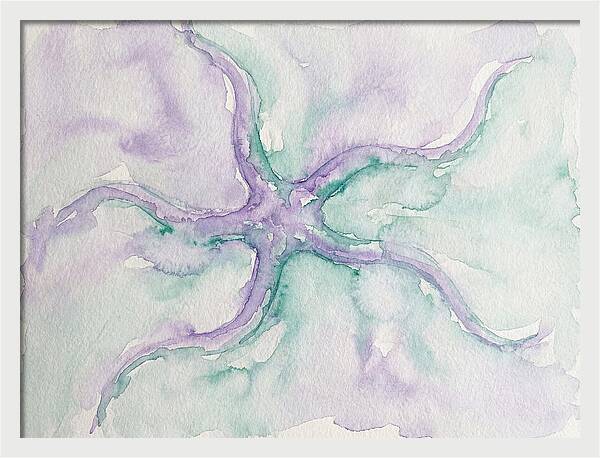 Brittle Star In Watercolor