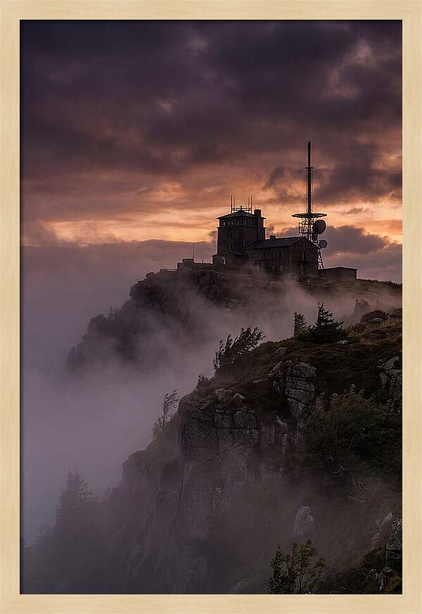 Brocken Summit At Dusk