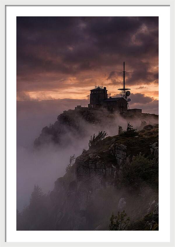 Brocken Summit At Dusk