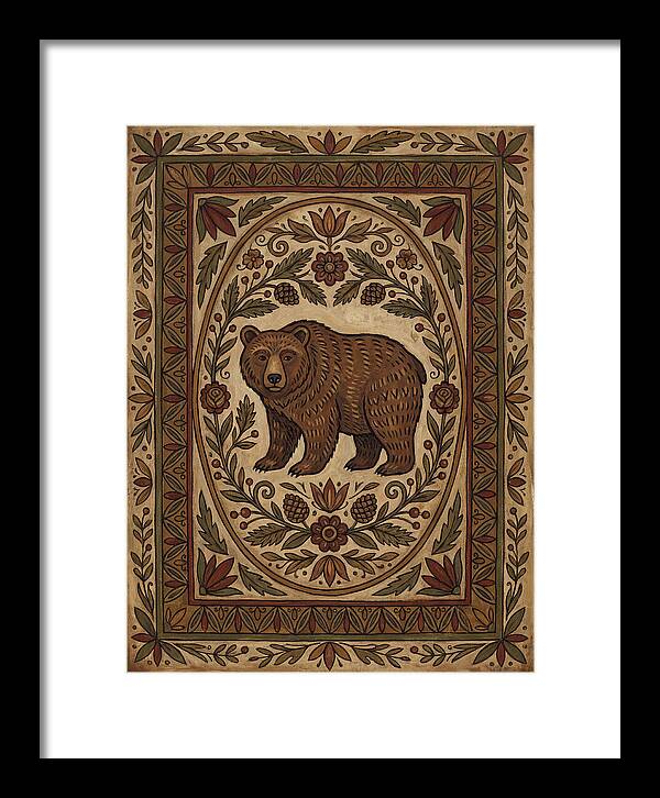 Brown Bear Folk Art
