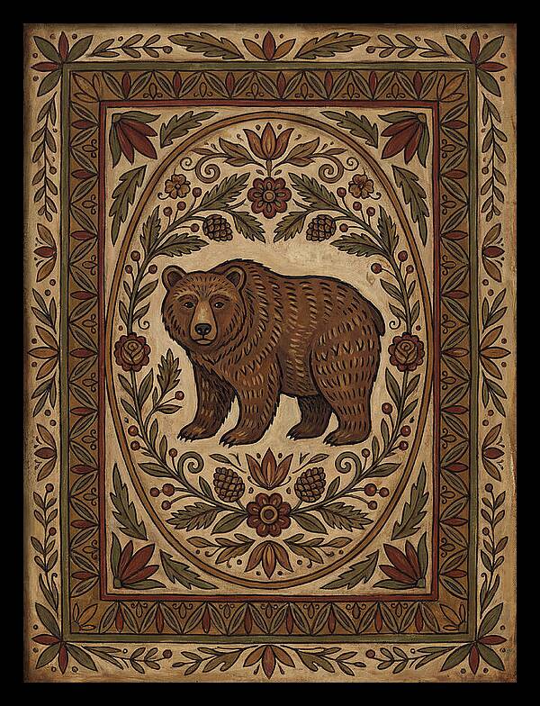 Brown Bear Folk Art