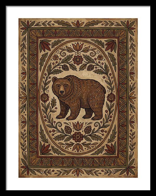 Brown Bear Folk Art