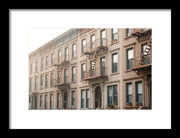 Brownstone Building Facade