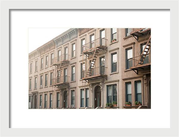 Brownstone Building Facade