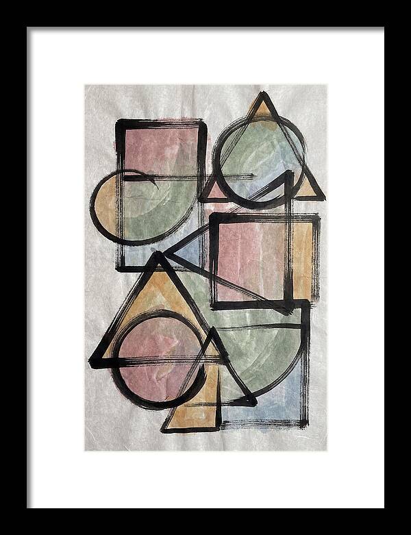 Brushstroke Calligraphy Abstract