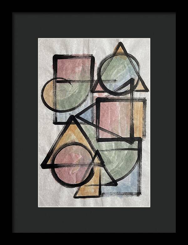 Brushstroke Calligraphy Abstract