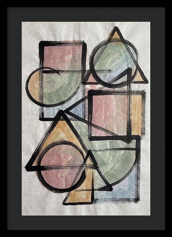 Brushstroke Calligraphy Abstract