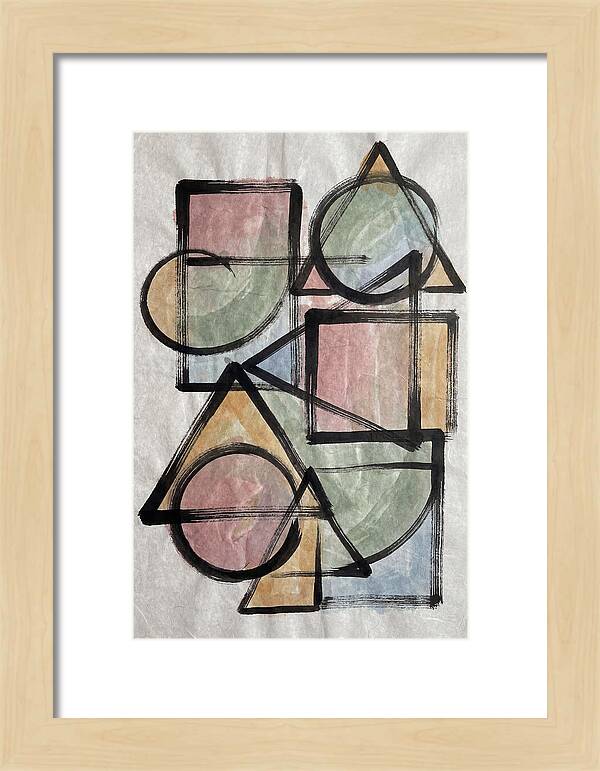 Brushstroke Calligraphy Abstract