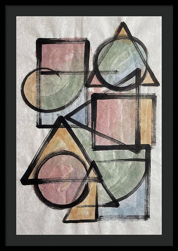 Brushstroke Calligraphy Abstract