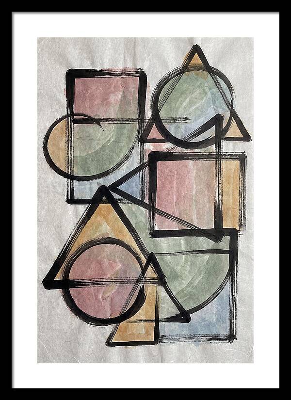 Brushstroke Calligraphy Abstract