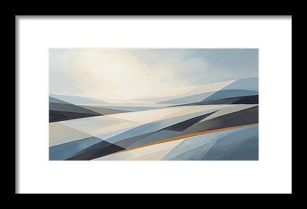 Brushstrokes Creating Movement