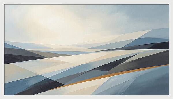 Brushstrokes Creating Movement
