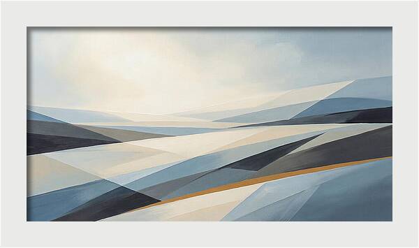 Brushstrokes Creating Movement