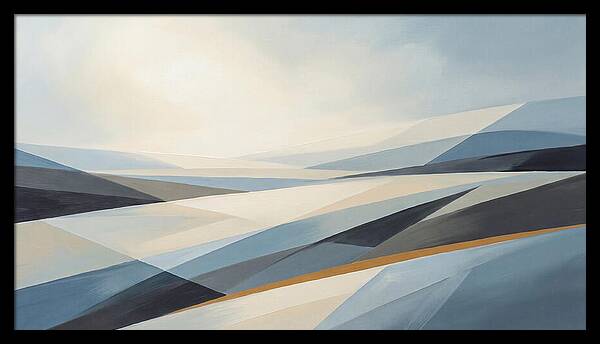 Brushstrokes Creating Movement