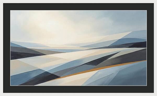 Brushstrokes Creating Movement