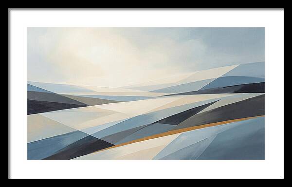 Brushstrokes Creating Movement