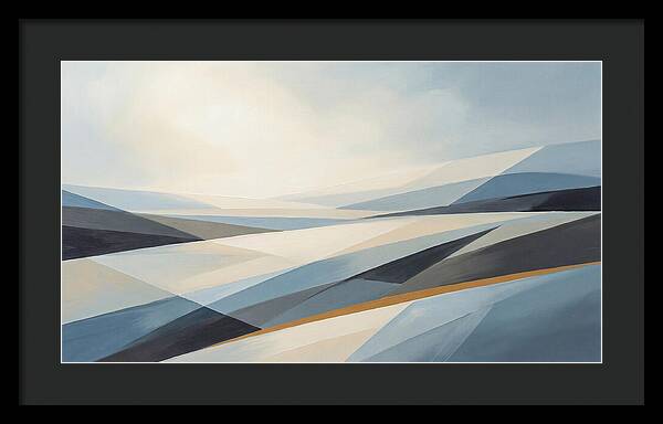 Brushstrokes Creating Movement