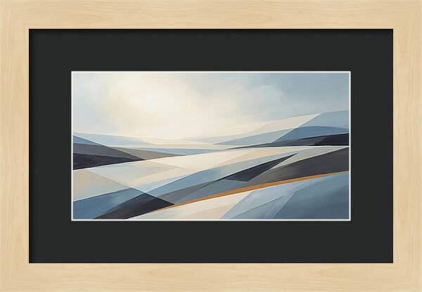 Brushstrokes Creating Movement