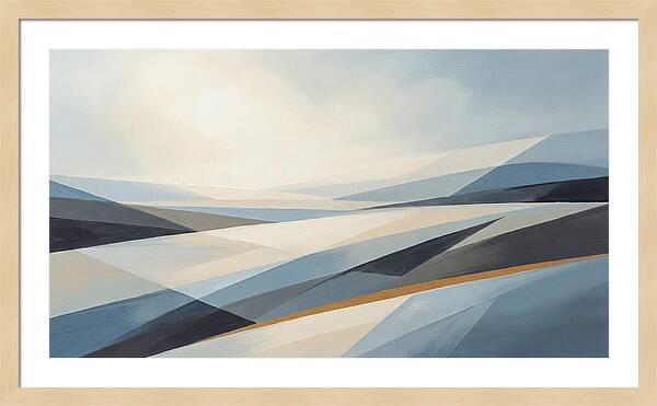 Brushstrokes Creating Movement