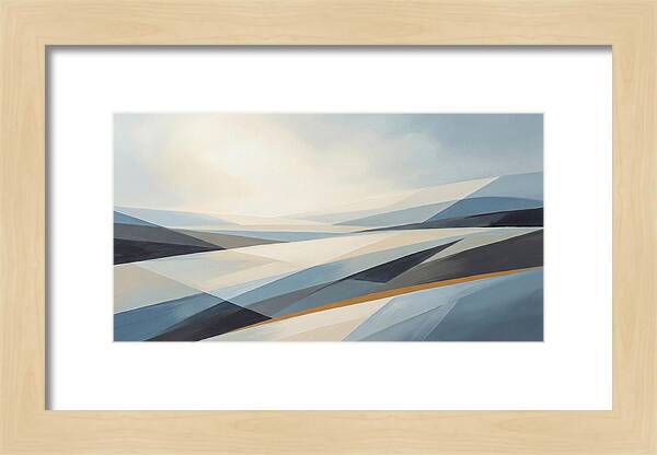 Brushstrokes Creating Movement