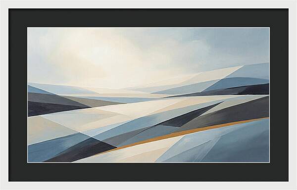 Brushstrokes Creating Movement