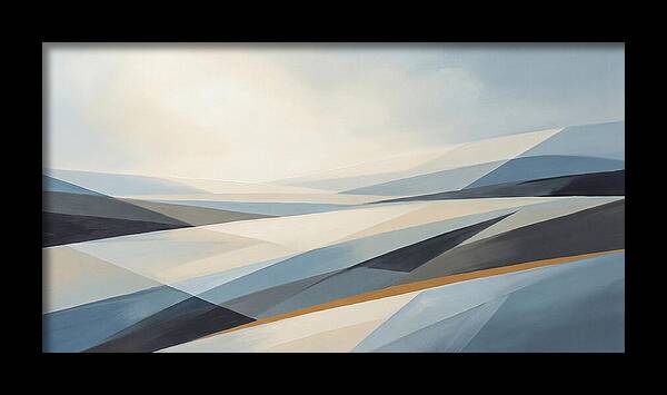 Brushstrokes Creating Movement