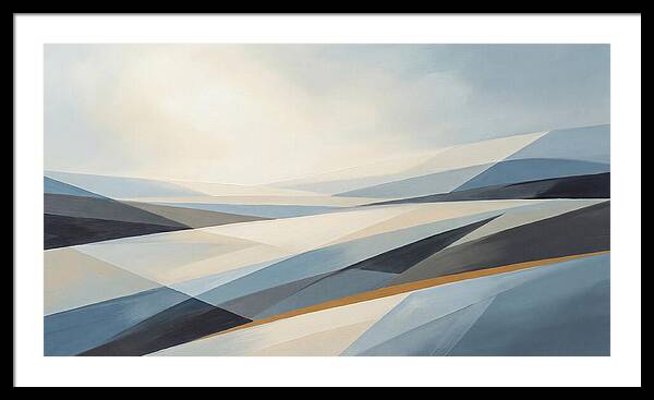 Brushstrokes Creating Movement