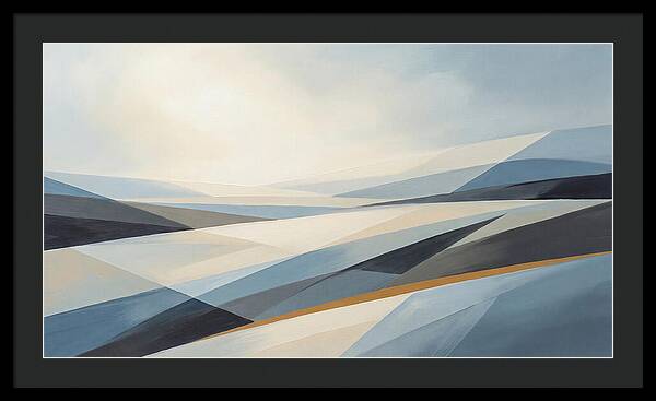 Brushstrokes Creating Movement