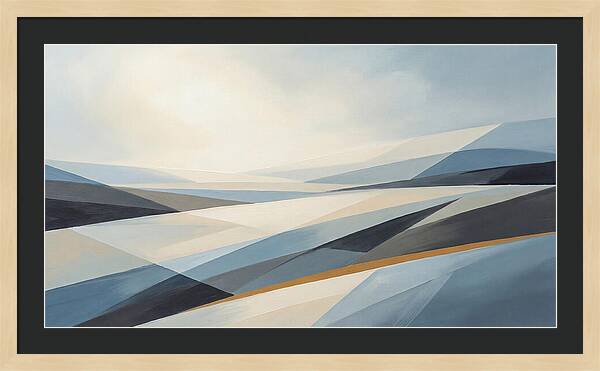 Brushstrokes Creating Movement